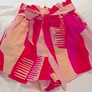 Crosby by Mollie Burch shorts high waist elastic medium EEUC